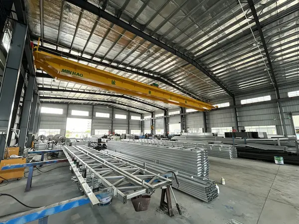 Prefab house workshop