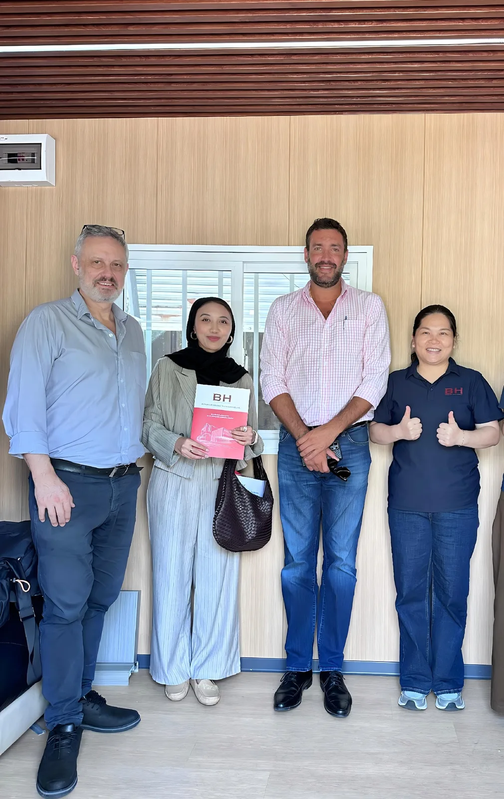 International clients visiting BH Housing