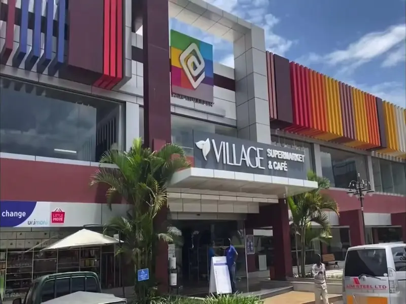Steel structure mall